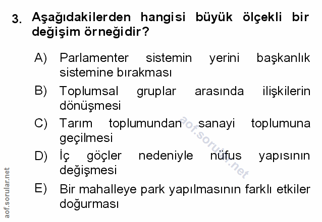 Soru 3