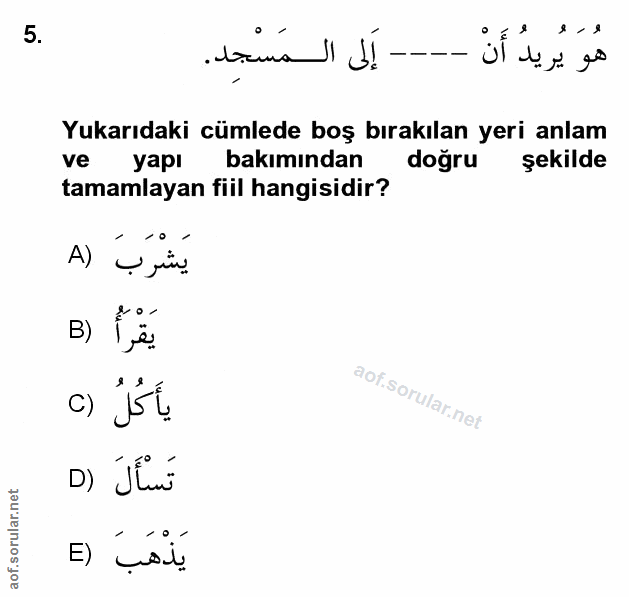 Soru 5