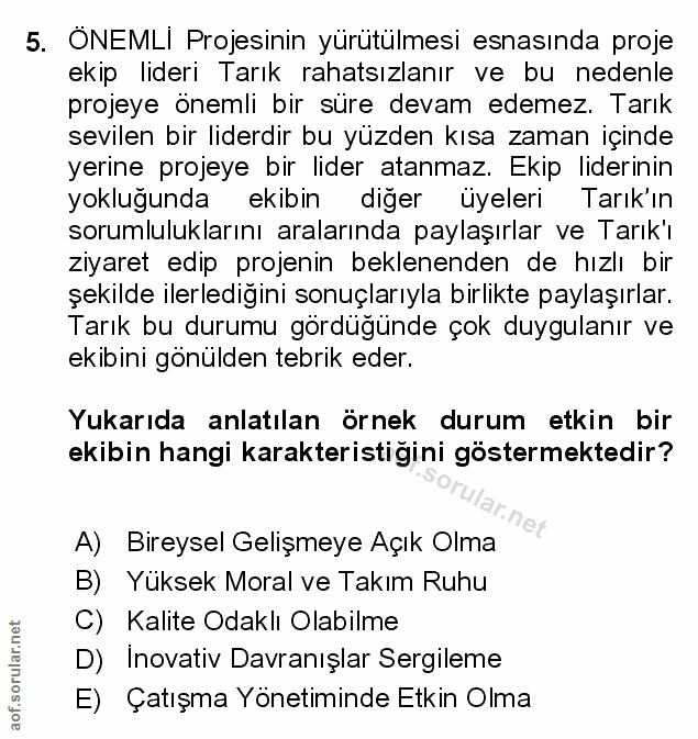 Soru 5