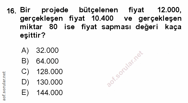 Soru 16
