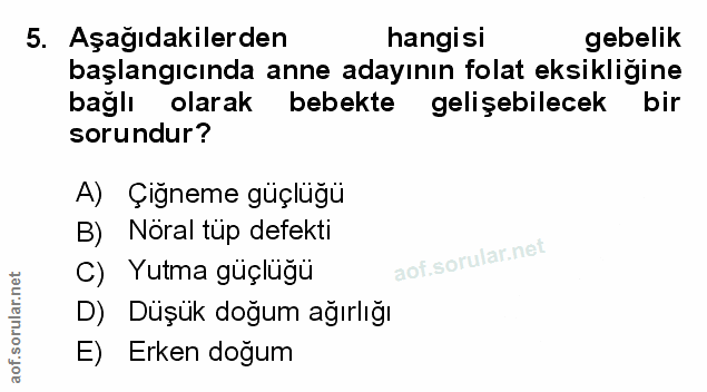 Soru 5