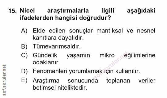 Soru 15