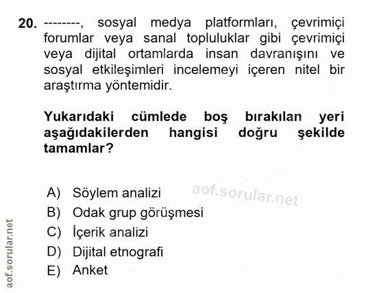 Soru 20