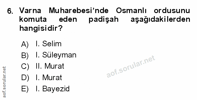 Soru 6