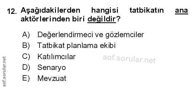 Soru 12