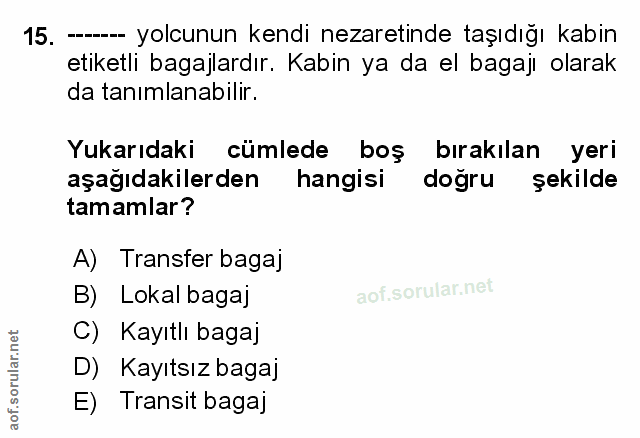 Soru 15