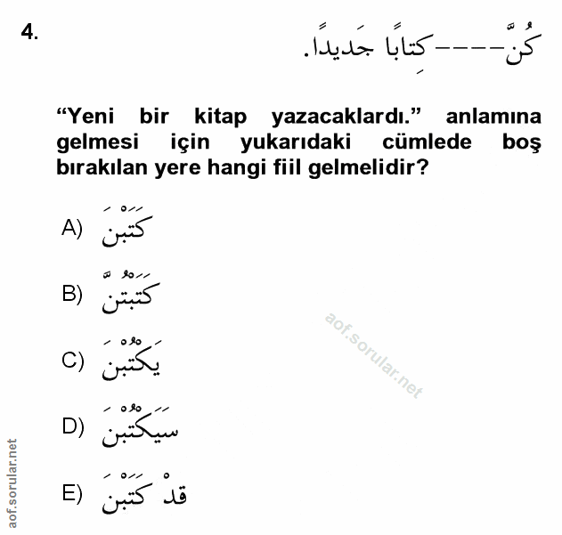 Soru 4