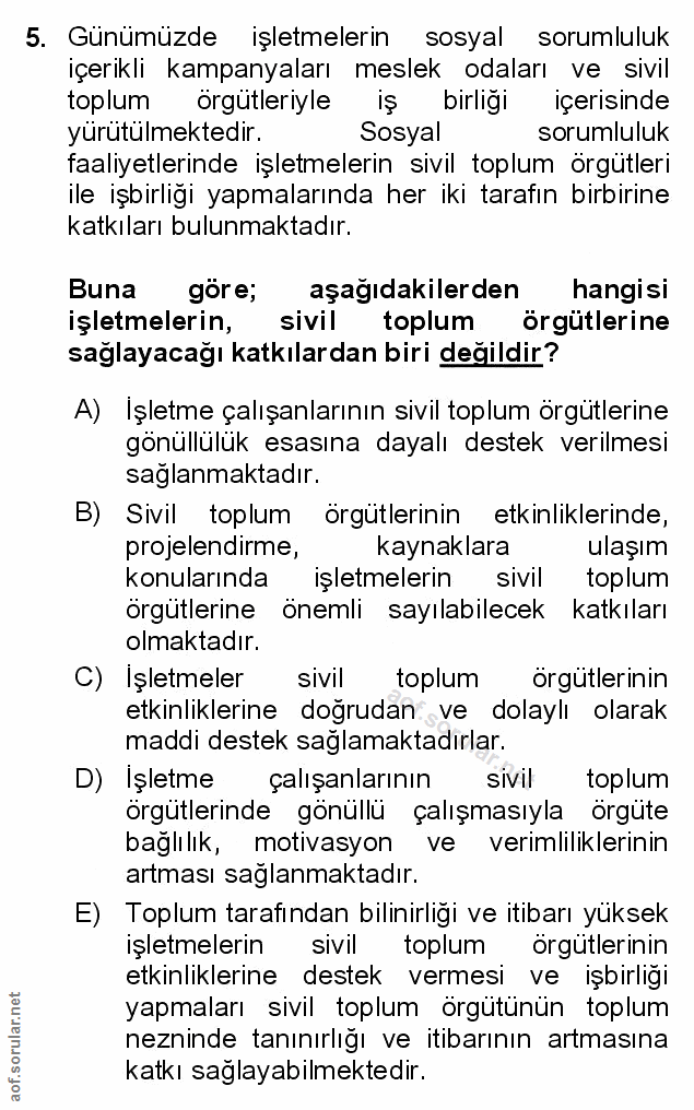 Soru 5
