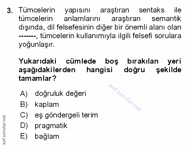 Soru 3