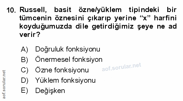 Soru 10