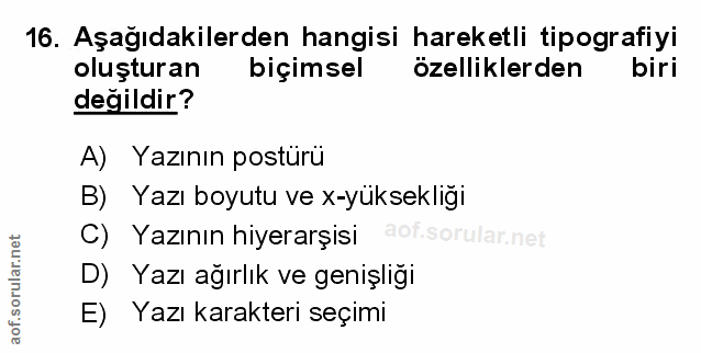 Soru 16