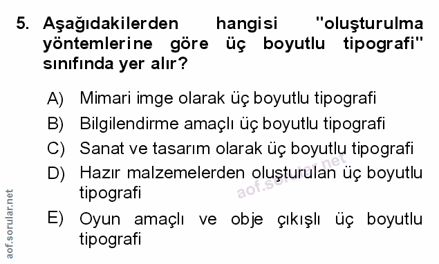 Soru 5