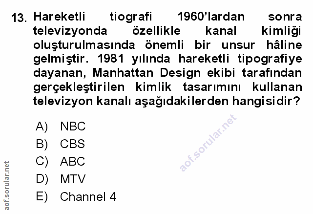 Soru 13