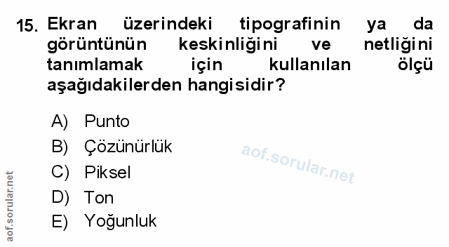 Soru 15