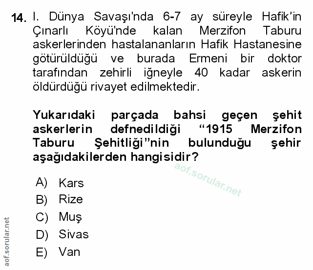 Soru 14