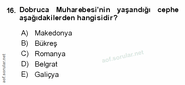 Soru 16
