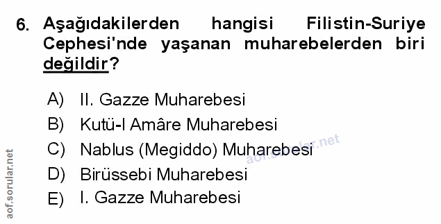 Soru 6
