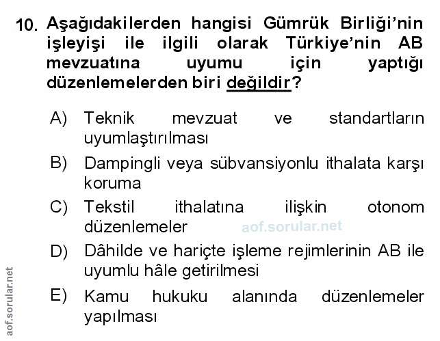 Soru 10