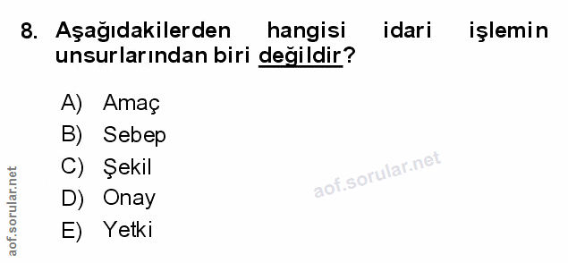 Soru 8
