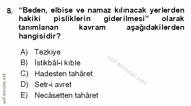 Soru 8