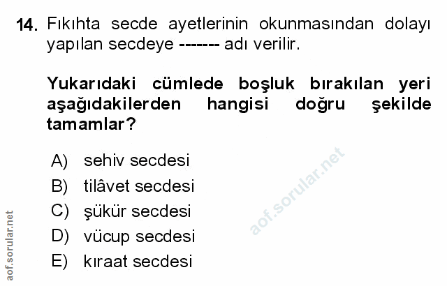 Soru 14