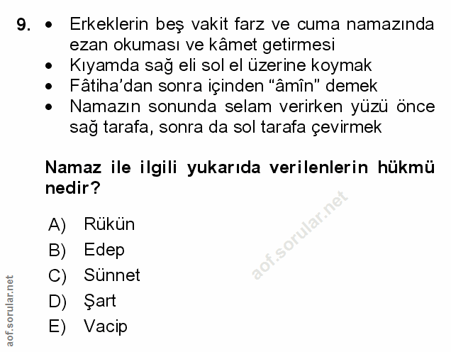 Soru 9