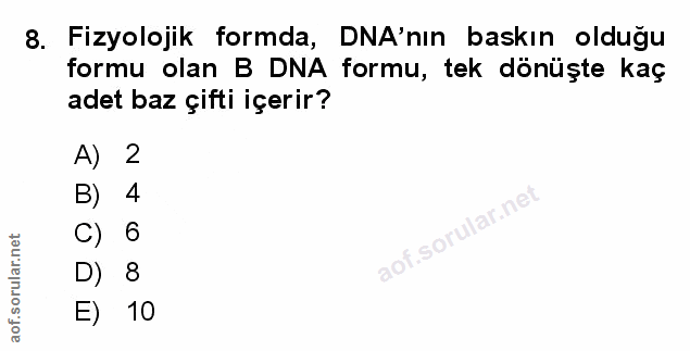 Soru 8
