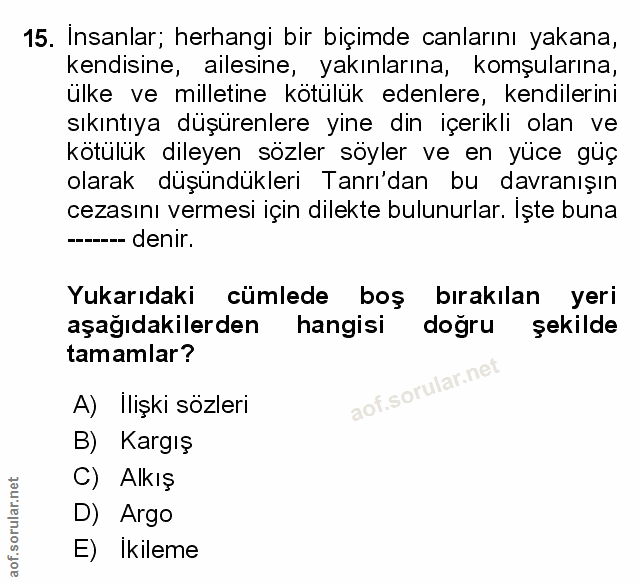 Soru 15