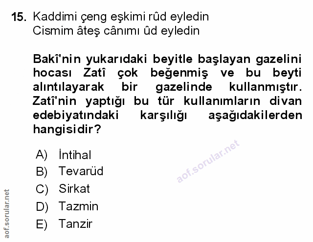 Soru 15
