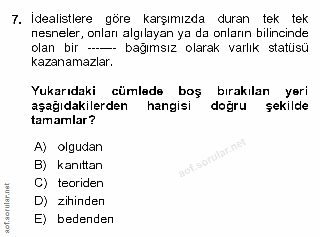 Soru 7
