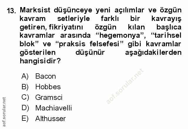 Soru 13