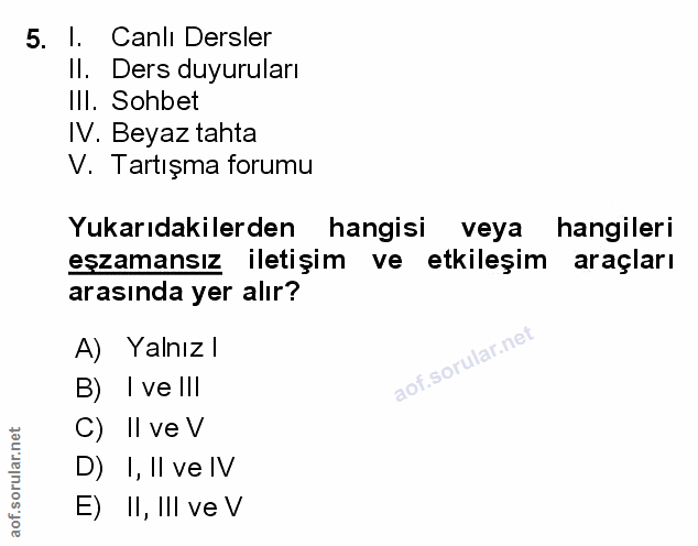 Soru 5