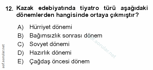 Soru 12