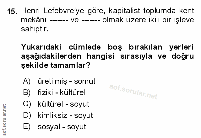 Soru 15