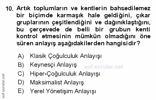 Soru 10