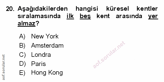 Soru 20