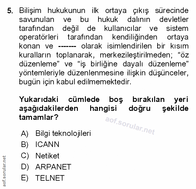 Soru 5