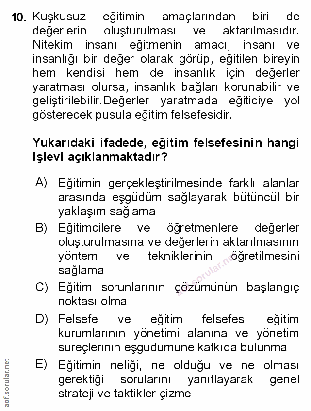 Soru 10