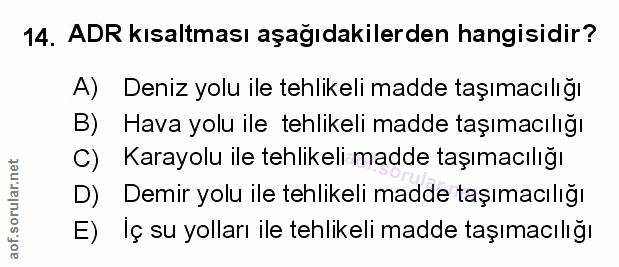 Soru 14