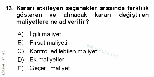 Soru 13