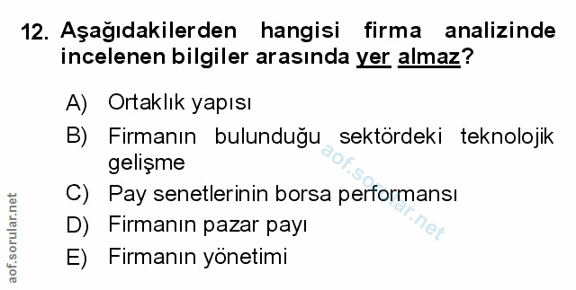 Soru 12