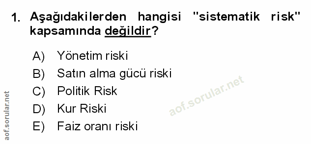 Soru 1