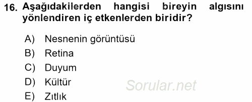Bilgisayar Destekli Temel Tasarım 2016 - 2017 Ara Sınavı 16.Soru