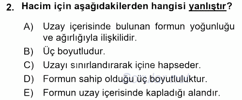 Bilgisayar Destekli Temel Tasarım 2016 - 2017 Ara Sınavı 2.Soru