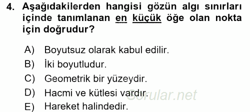 Bilgisayar Destekli Temel Tasarım 2016 - 2017 Ara Sınavı 4.Soru