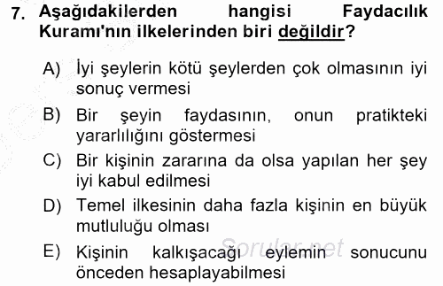 Basın Fotoğrafçılığı 2016 - 2017 3 Ders Sınavı 7.Soru