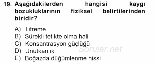 Görüşme Teknikleri 2012 - 2013 Dönem Sonu Sınavı 19.Soru Görüşme Teknikleri 2012 - 2013 Dönem Sonu Sınavı 19.Soru