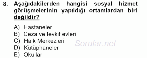 Görüşme Teknikleri 2012 - 2013 Dönem Sonu Sınavı 8.Soru Görüşme Teknikleri 2012 - 2013 Dönem Sonu Sınavı 8.Soru