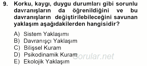 Görüşme Teknikleri 2012 - 2013 Dönem Sonu Sınavı 9.Soru Görüşme Teknikleri 2012 - 2013 Dönem Sonu Sınavı 9.Soru