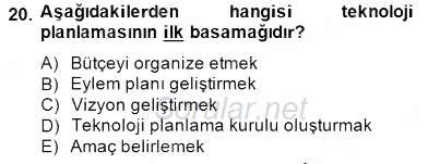 İng. Öğretmenliğinde Öğretim Teknolojileri Ve Materyal Tasarımı 2 2014 - 2015 Dönem Sonu Sınavı 20.Soru